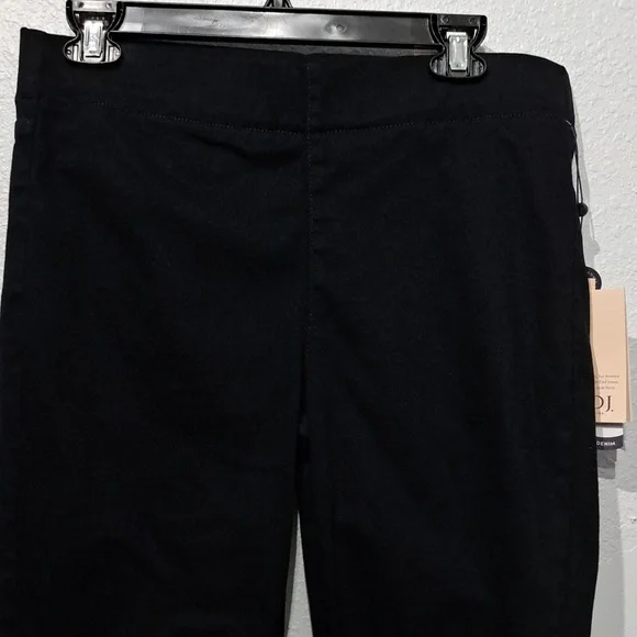 NYDJ Super Skinny Ankle Pull-On Jeans In SpanSpring Denim With Side Slits - Picture 5 of 9